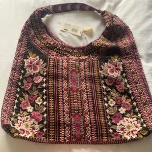 Johnny Was bag new with tags embroidery on both sides